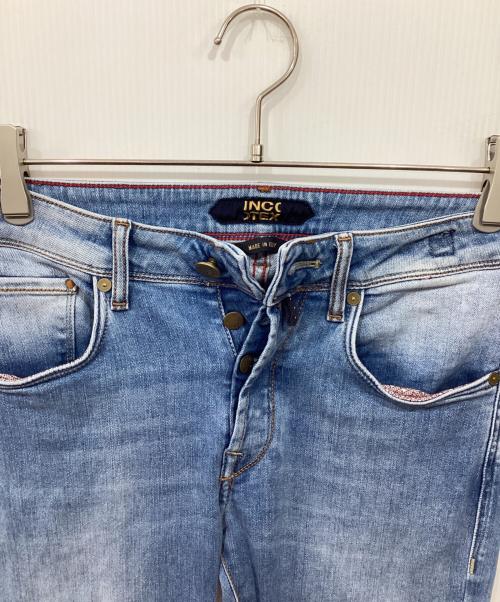 INCOTEX（インコテックス）INCOTEX (インコテックス) Slim Fit ワンウォッシュストレッチデニム インディゴ サイズ:30の古着・服飾アイテム