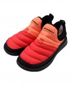 NEW BALANCEニューバランス）の古着「モックシューズ」｜レッド×オレンジ