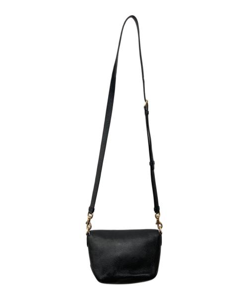 COACH（コーチ）COACH (コーチ) ペブルド レザー カーリー クロスボディー ブラックの古着・服飾アイテム