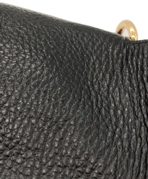 COACH（コーチ）COACH (コーチ) ペブルド レザー カーリー クロスボディー ブラックの古着・服飾アイテム