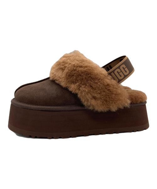UGG（アグ）UGG (アグ) プラットフォームサンダル ブラウン サイズ:25㎝の古着・服飾アイテム