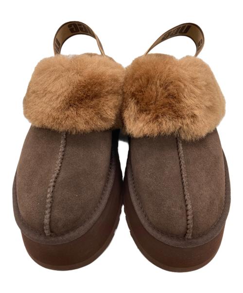 UGG（アグ）UGG (アグ) プラットフォームサンダル ブラウン サイズ:25㎝の古着・服飾アイテム