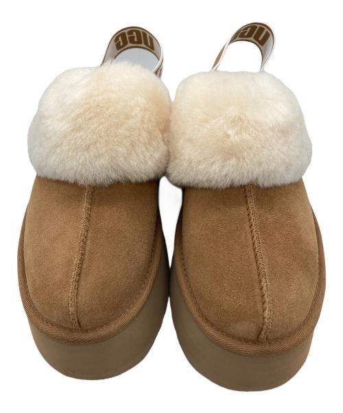 UGG（アグ）UGG (アグ) プラットフォームサンダル ベージュ サイズ:25㎝の古着・服飾アイテム