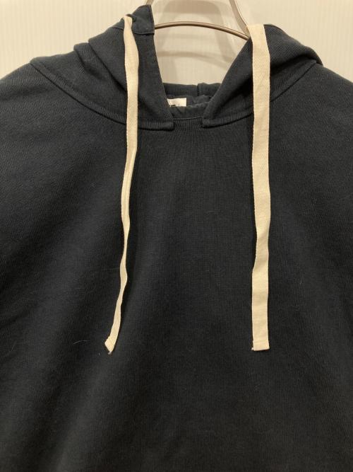 JIL SANDER（ジルサンダー）JIL SANDER (ジルサンダー) ロゴパッチ プルオーバー フーデッド パーカー ネイビー サイズ:Sの古着・服飾アイテム