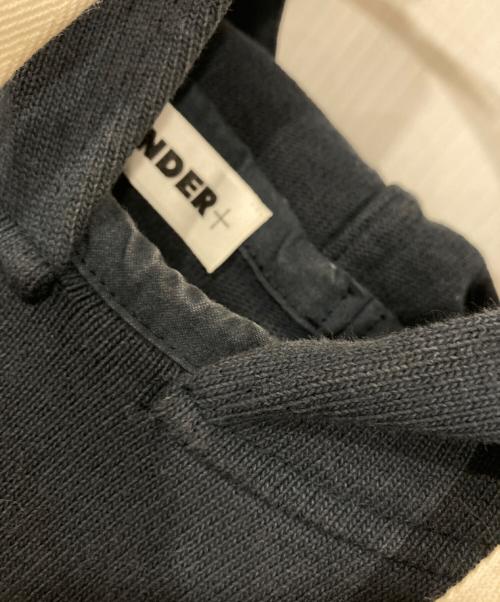 JIL SANDER（ジルサンダー）JIL SANDER (ジルサンダー) ロゴパッチ プルオーバー フーデッド パーカー ネイビー サイズ:Sの古着・服飾アイテム