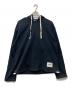 JIL SANDER（ジルサンダー）の古着「ロゴパッチ プルオーバー フーデッド パーカー」｜ネイビー