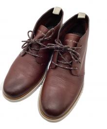 COLE HAAN（コールハーン）の古着「ゼログランドチャッカブーツ」｜ブラウン
