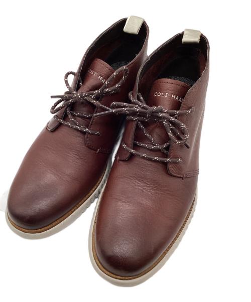 COLE HAAN（コールハーン）COLE HAAN (コールハーン) ゼログランドチャッカブーツ ブラウン サイズ:7 1/2の古着・服飾アイテム