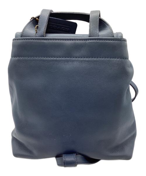 COACH（コーチ）COACH (コーチ) レザーミニリュック ネイビーの古着・服飾アイテム