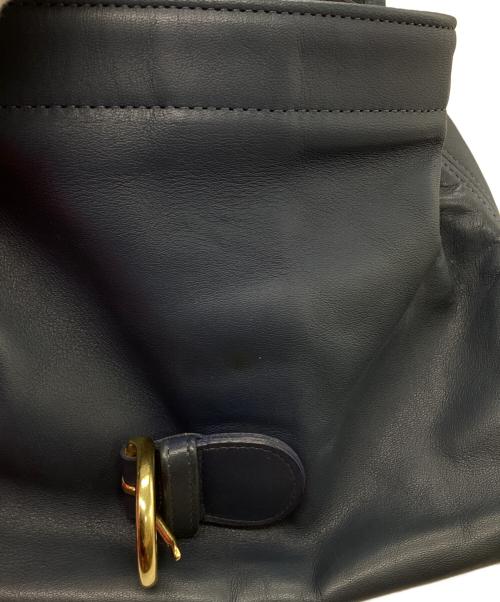 COACH（コーチ）COACH (コーチ) レザーミニリュック ネイビーの古着・服飾アイテム