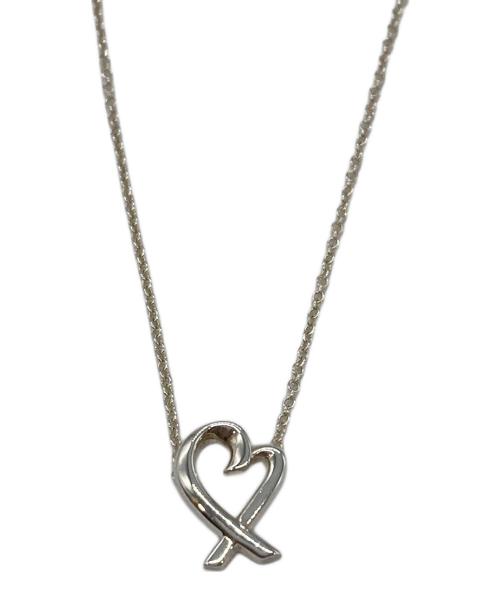 TIFFANY & Co.（ティファニー）TIFFANY & Co. (ティファニー) ラビング ハート ペンダント ネックレスの古着・服飾アイテム