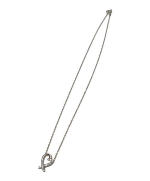 TIFFANY & Co.（ティファニー）TIFFANY & Co. (ティファニー) ラビング ハート ペンダント ネックレスの古着・服飾アイテム
