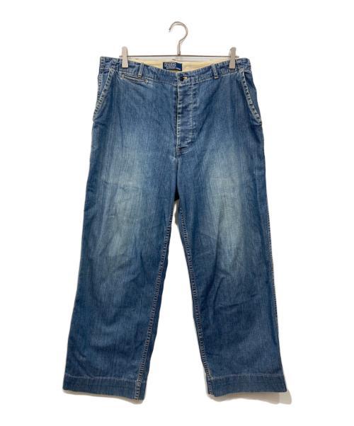 POLO RALPH LAUREN（ポロ・ラルフローレン）POLO RALPH LAUREN (ポロ・ラルフローレン) 90's デニムパンツ インディゴ サイズ:34の古着・服飾アイテム