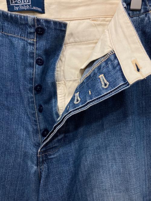 POLO RALPH LAUREN（ポロ・ラルフローレン）POLO RALPH LAUREN (ポロ・ラルフローレン) 90's デニムパンツ インディゴ サイズ:34の古着・服飾アイテム
