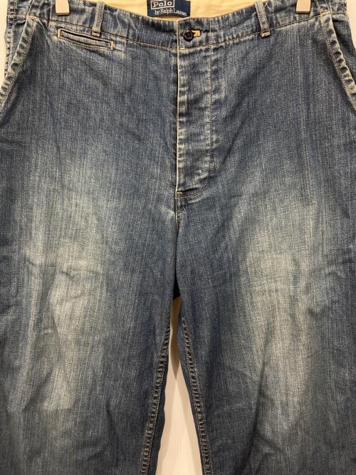 POLO RALPH LAUREN（ポロ・ラルフローレン）POLO RALPH LAUREN (ポロ・ラルフローレン) 90's デニムパンツ インディゴ サイズ:34の古着・服飾アイテム
