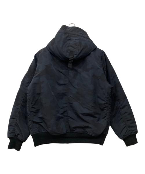 AVIREX（アヴィレックス）AVIREX (アヴィレックス) MA-1フライトジャケット ブラック×ネイビー サイズ:XLの古着・服飾アイテム