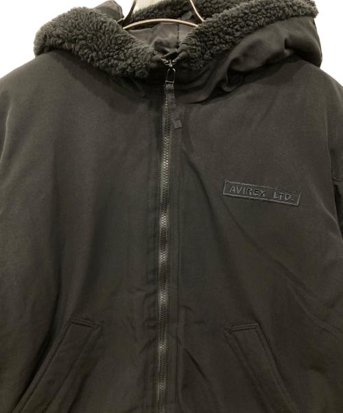 AVIREX（アヴィレックス）AVIREX (アヴィレックス) フライトジャケット ブラック サイズ:XLの古着・服飾アイテム