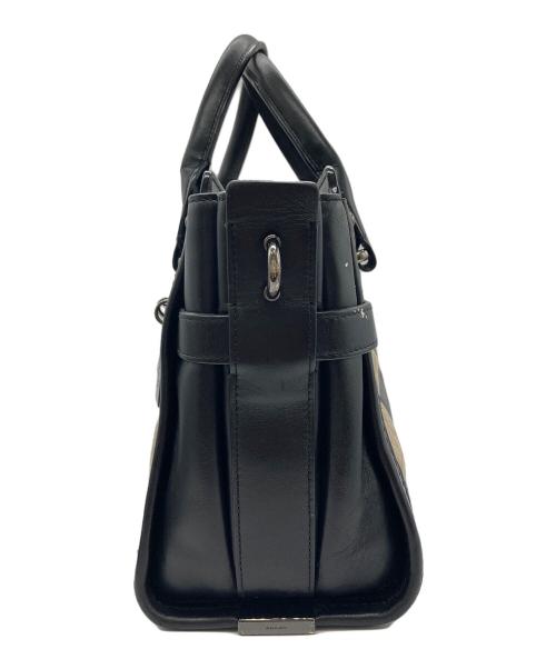COACH（コーチ）COACH (コーチ) キルティングンドバッグ ブラックの古着・服飾アイテム