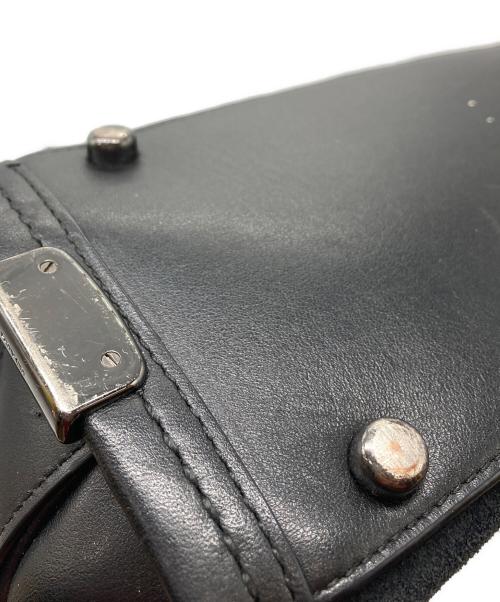 COACH（コーチ）COACH (コーチ) キルティングンドバッグ ブラックの古着・服飾アイテム