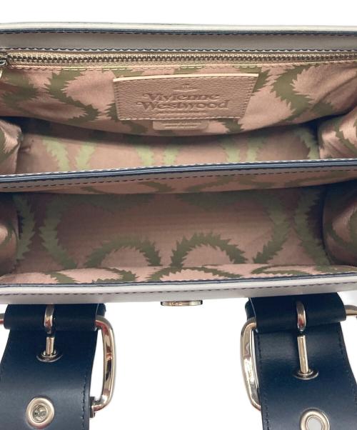 Vivienne Westwood（ヴィヴィアンウエストウッド）Vivienne Westwood (ヴィヴィアンウエストウッド) 2WAYショルダーバッグ グレーの古着・服飾アイテム