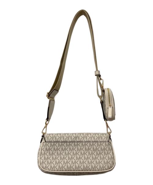 MICHAEL KORS（マイケルコース）MICHAEL KORS (マイケルコース) ショルダーバッグ ホワイトの古着・服飾アイテム