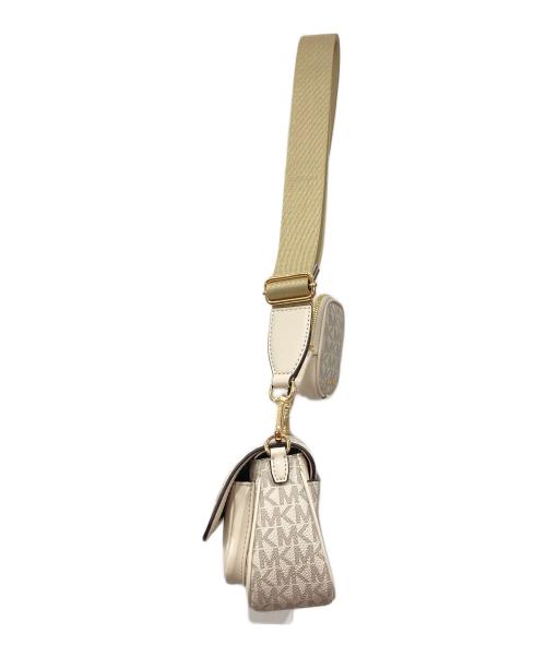 MICHAEL KORS（マイケルコース）MICHAEL KORS (マイケルコース) ショルダーバッグ ホワイトの古着・服飾アイテム