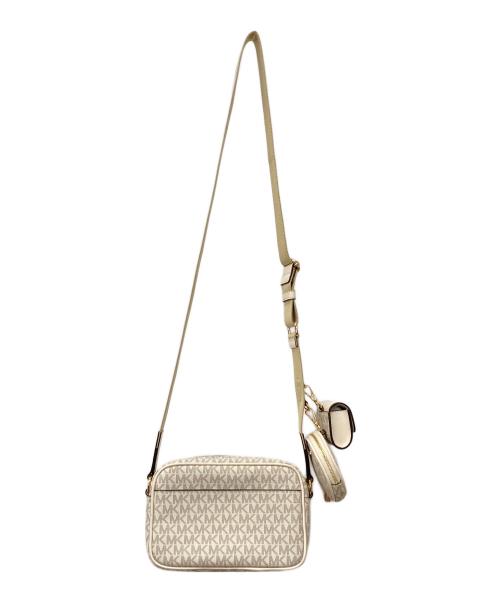 MICHAEL KORS（マイケルコース）MICHAEL KORS (マイケルコース) ショルダーバッグ アイボリーの古着・服飾アイテム