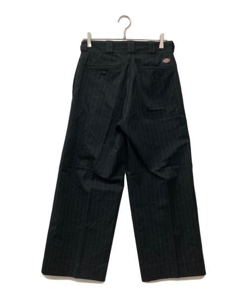 Dickies（ディッキーズ）Dickies (ディッキーズ) MONKEY TIME (モンキータイム) ストライプバギーパンツ ブラック サイズ:W30の古着・服飾アイテム