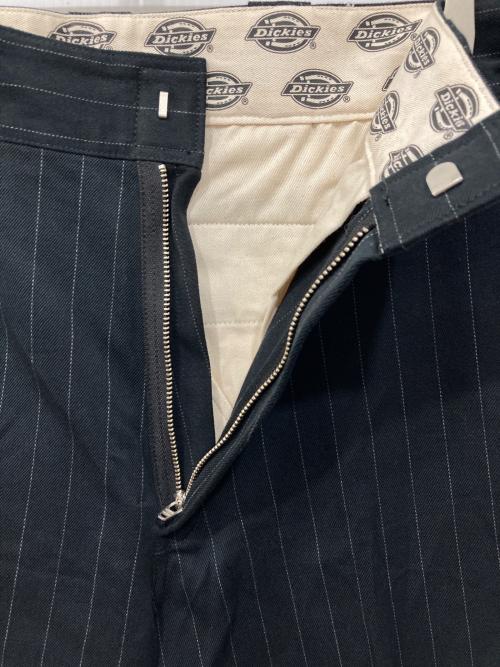 Dickies（ディッキーズ）Dickies (ディッキーズ) MONKEY TIME (モンキータイム) ストライプバギーパンツ ブラック サイズ:W30の古着・服飾アイテム