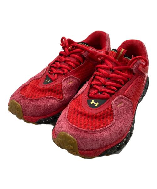 UNDER ARMOUR（アンダーアーマー）UNDER ARMOUR (アンダーアーマー) スニーカー レッド サイズ:26cmの古着・服飾アイテム