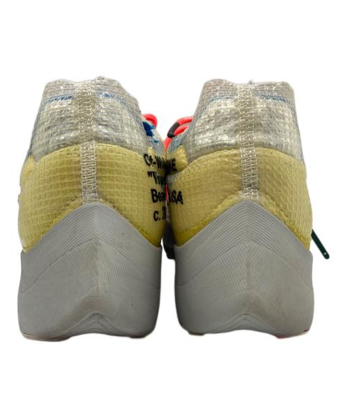 NIKE（ナイキ）NIKE (ナイキ) OFFWHITE (オフホワイト) ローカットスニーカー イエロー×ブルー サイズ:28.5㎝の古着・服飾アイテム