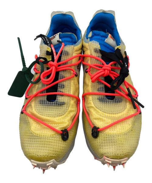 NIKE（ナイキ）NIKE (ナイキ) OFFWHITE (オフホワイト) ローカットスニーカー イエロー×ブルー サイズ:28.5㎝の古着・服飾アイテム