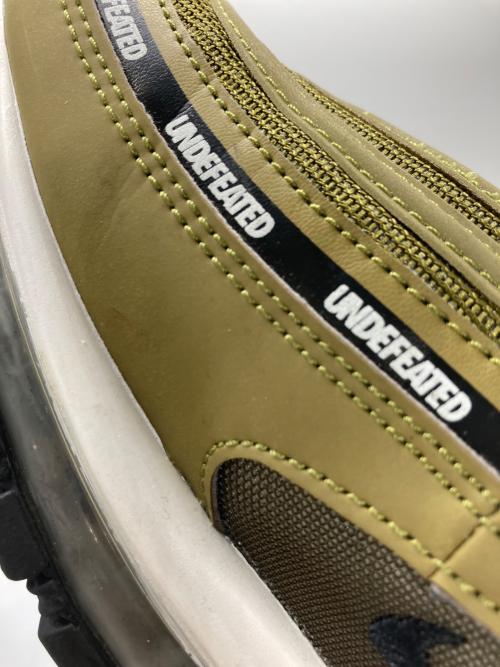 NIKE（ナイキ）NIKE (ナイキ) UNDEFEATED (アンディフィーテッド) ローカットスニーカー カーキ サイズ:28.5㎝の古着・服飾アイテム