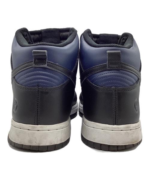 NIKE（ナイキ）NIKE (ナイキ) FRAGMENT DESIGN (フラグメントデザイン) ハイカットスニーカー ネイビー×ブラック サイズ:28cmの古着・服飾アイテム