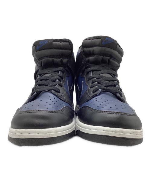 NIKE（ナイキ）NIKE (ナイキ) FRAGMENT DESIGN (フラグメントデザイン) ハイカットスニーカー ネイビー×ブラック サイズ:28cmの古着・服飾アイテム
