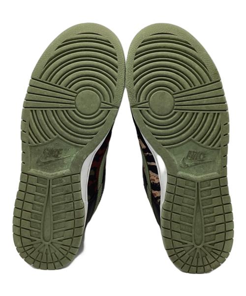 NIKE（ナイキ）NIKE (ナイキ) ローカットスニーカー カーキ×ブラック サイズ:28cmの古着・服飾アイテム