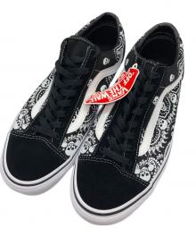 VANS（ヴァンズ）の古着「ローカットスニーカー」｜ブラック×ホワイト