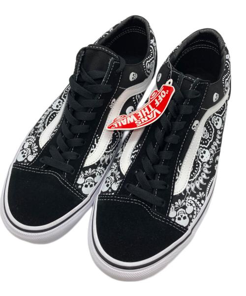 VANS（ヴァンズ）VANS (ヴァンズ) ローカットスニーカー ブラック×ホワイト サイズ:28cmの古着・服飾アイテム