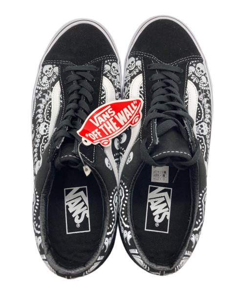 VANS（ヴァンズ）VANS (ヴァンズ) ローカットスニーカー ブラック×ホワイト サイズ:28cmの古着・服飾アイテム