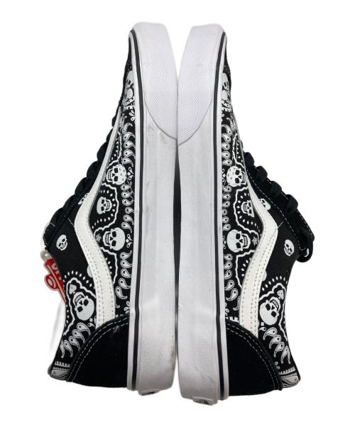 VANS（ヴァンズ）VANS (ヴァンズ) ローカットスニーカー ブラック×ホワイト サイズ:28cmの古着・服飾アイテム