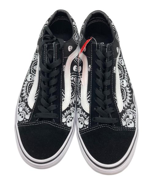 VANS（ヴァンズ）VANS (ヴァンズ) ローカットスニーカー ブラック×ホワイト サイズ:28cmの古着・服飾アイテム
