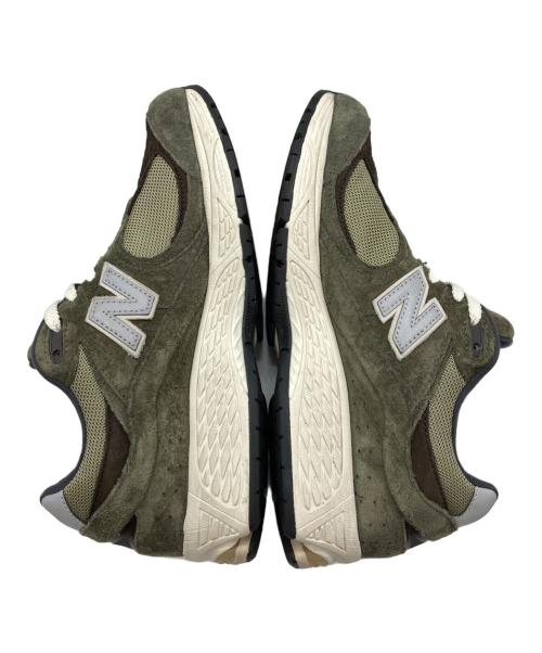 NEW BALANCE（ニューバランス）NEW BALANCE (ニューバランス) ローカットスニーカー カーキ サイズ:27.5cmの古着・服飾アイテム