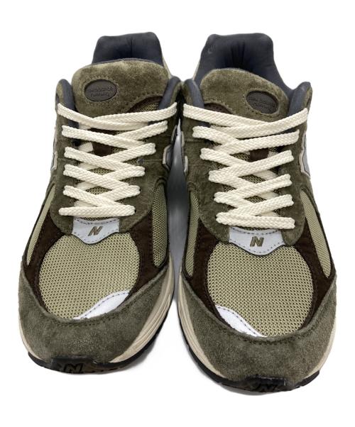NEW BALANCE（ニューバランス）NEW BALANCE (ニューバランス) ローカットスニーカー カーキ サイズ:27.5cmの古着・服飾アイテム