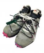 NIKE×OFFWHITEナイキ×オフホワイト）の古着「ローカットスニーカー」｜ベージュ×ピンク