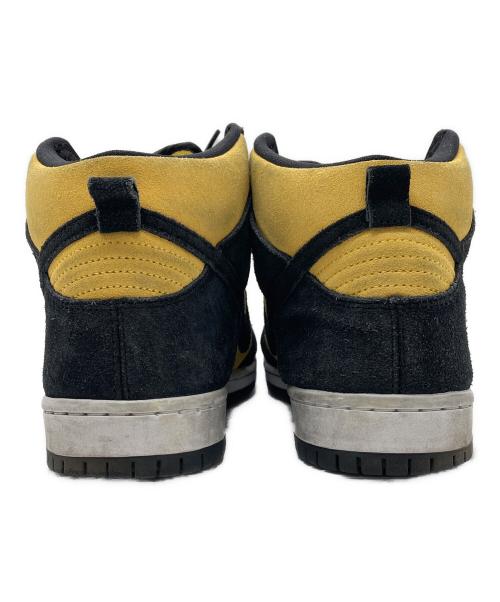 NIKE SB（ナイキエスビー）NIKE SB (ナイキエスビー) ハイカットスニーカー ブラック×イエロー サイズ:28㎝の古着・服飾アイテム