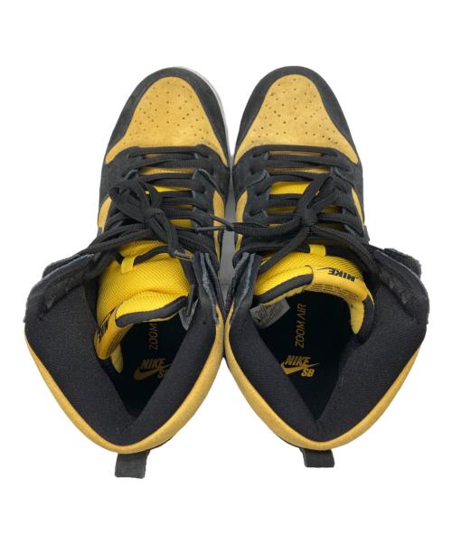 NIKE SB（ナイキエスビー）NIKE SB (ナイキエスビー) ハイカットスニーカー ブラック×イエロー サイズ:28㎝の古着・服飾アイテム