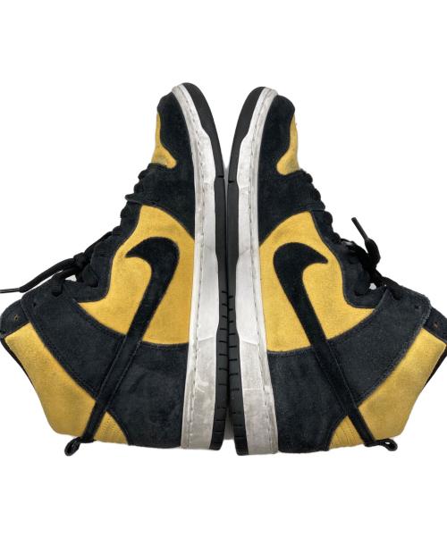 NIKE SB（ナイキエスビー）NIKE SB (ナイキエスビー) ハイカットスニーカー ブラック×イエロー サイズ:28㎝の古着・服飾アイテム