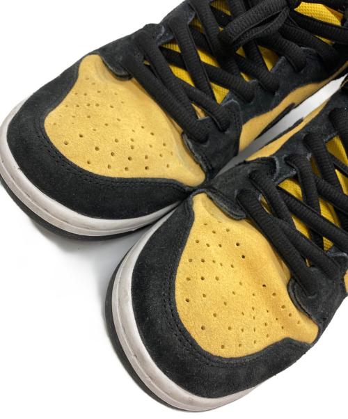 NIKE SB（ナイキエスビー）NIKE SB (ナイキエスビー) ハイカットスニーカー ブラック×イエロー サイズ:28㎝の古着・服飾アイテム