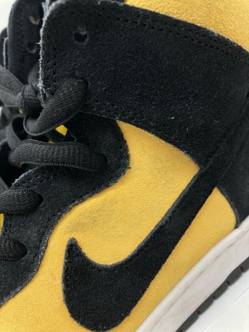NIKE SB（ナイキエスビー）NIKE SB (ナイキエスビー) ハイカットスニーカー ブラック×イエロー サイズ:28㎝の古着・服飾アイテム