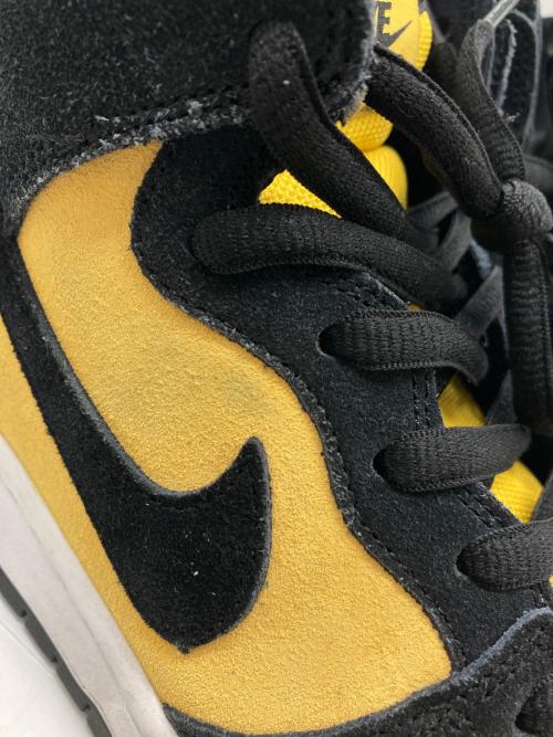 NIKE SB（ナイキエスビー）NIKE SB (ナイキエスビー) ハイカットスニーカー ブラック×イエロー サイズ:28㎝の古着・服飾アイテム